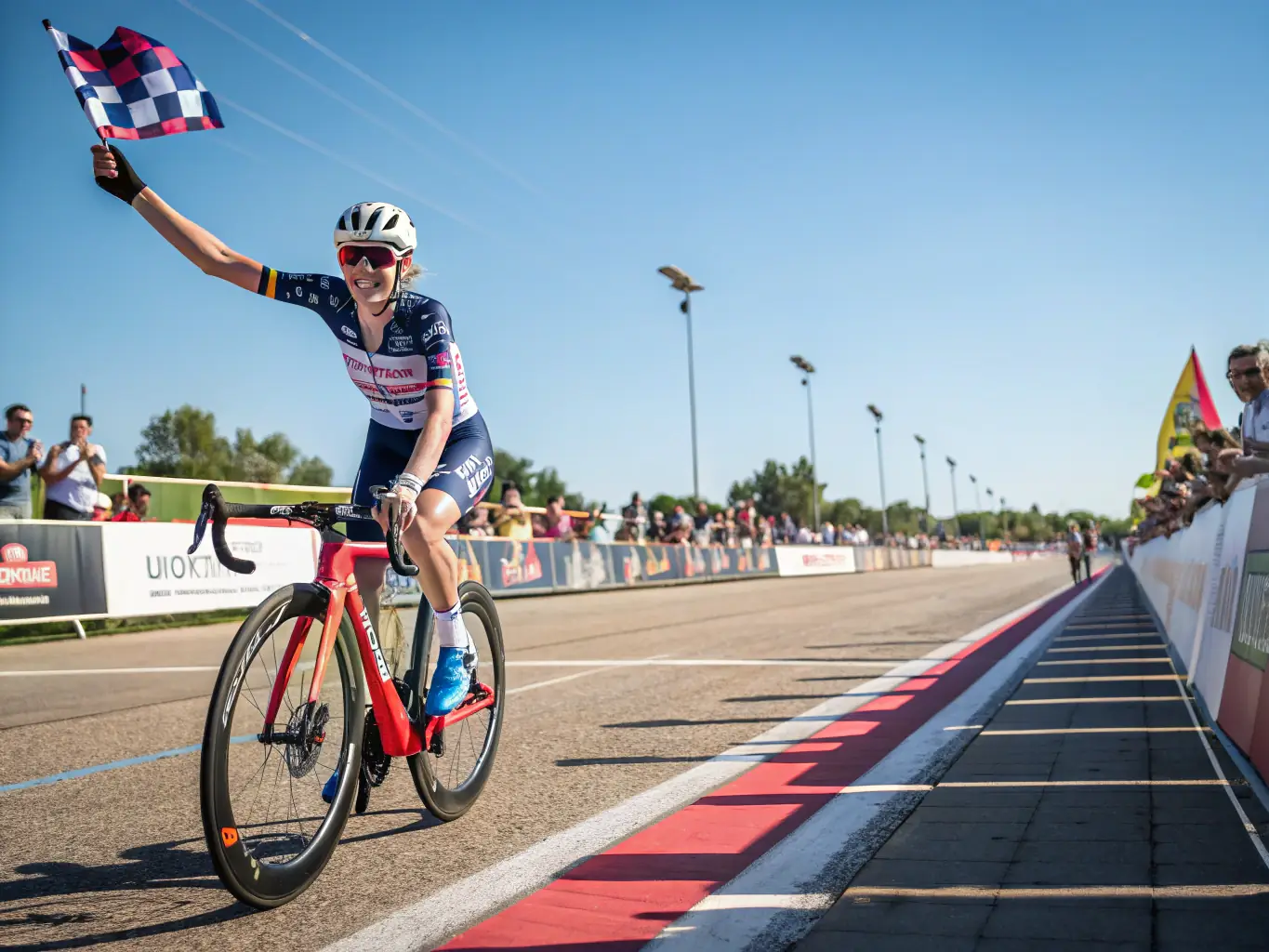 A vibrant image of a cycling event organized by VELO CLUB VALLEE VERTE, capturing the excitement and community spirit.